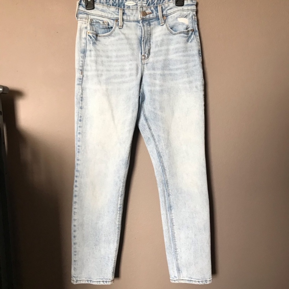 Old navy power straight high rise 6